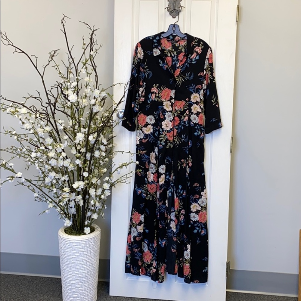 Zara maxi dress/kimono